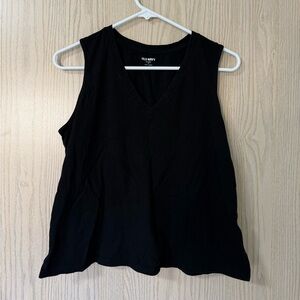 Old Navy Women's Black V-Neck Tank Top